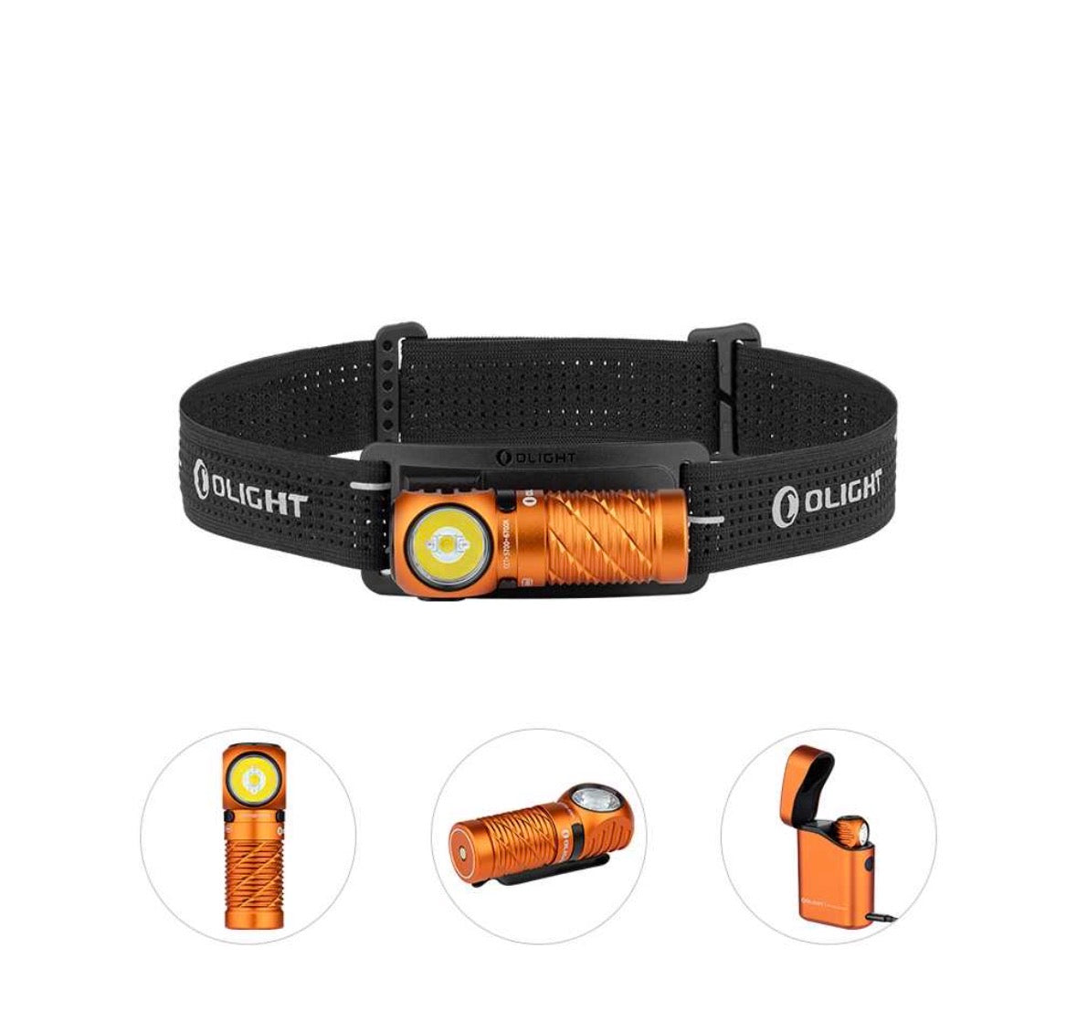 Olight Baton 4 Rechargeable Flashlight with Charging Case