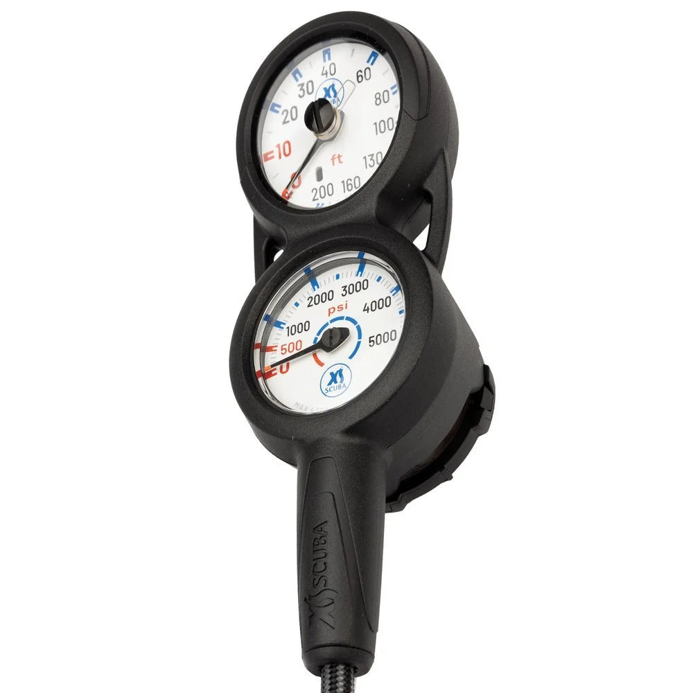 XS Scuba QuikVu 3-Gauge Console