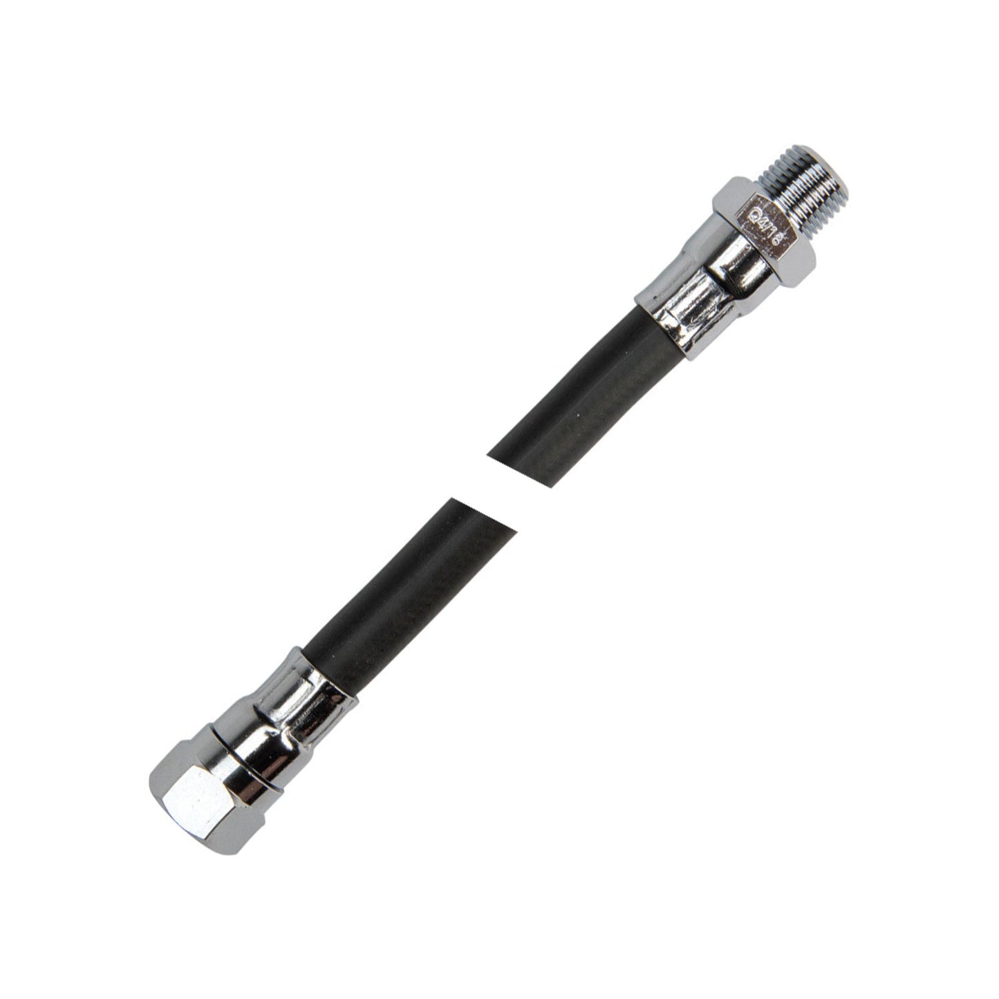 1/4" NPT Bailout Hoses - 1/4" NPT Male x 9/16"-18 UNF Female (Regulator Second Stage)