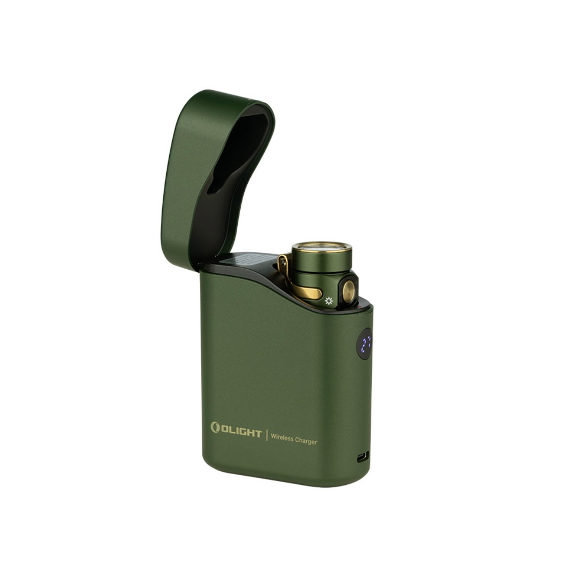 Olight Baton 4 Rechargeable Flashlight with Charging Case