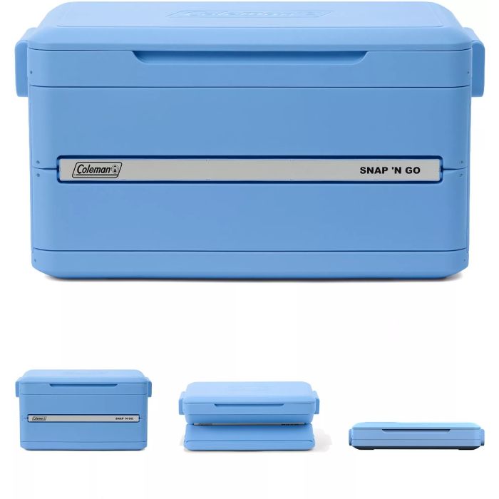 SNAP 'N GO COOLER 35QT BLUE SKY