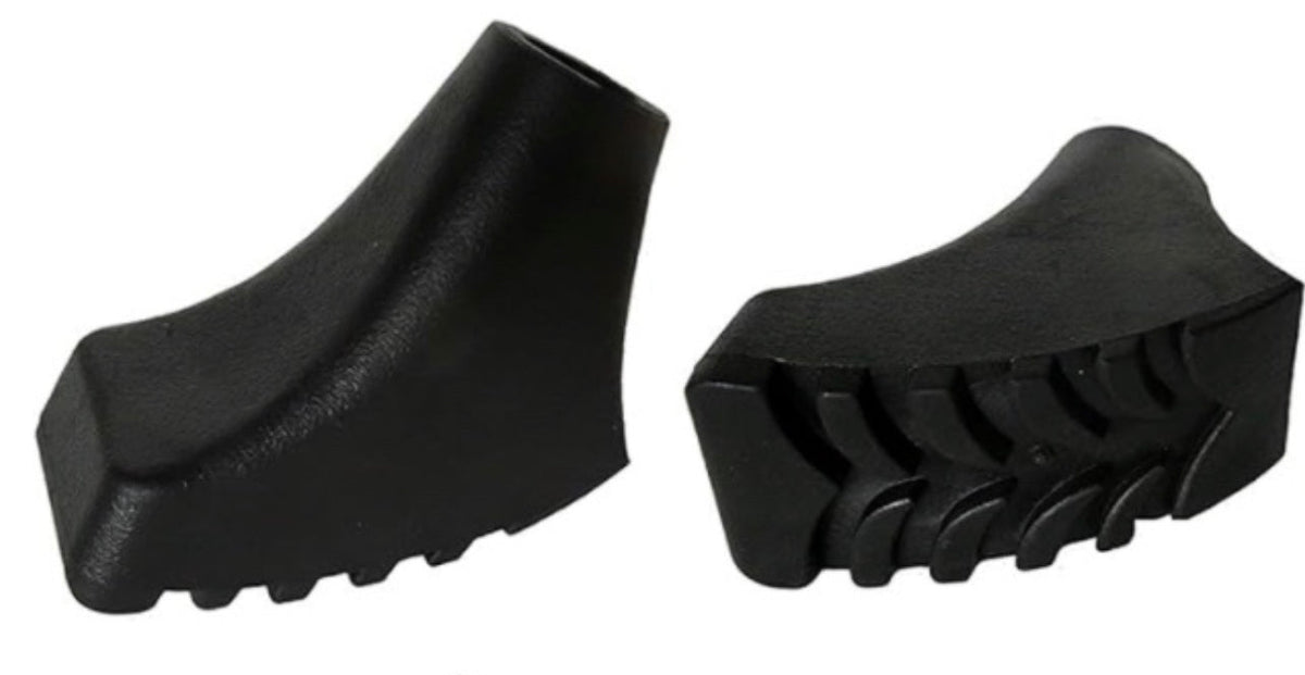 Pike Trail Rubber Boot-Style Trekking Pole Tips - 2-Pack