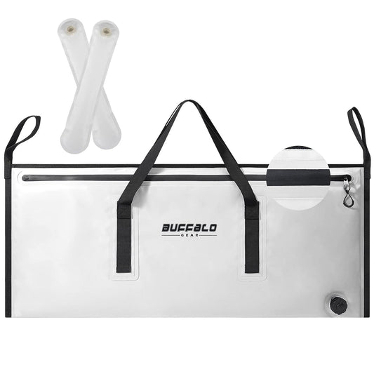 40 x 18 in Insulated Fish Cooler Bag with Waterproof Zipper