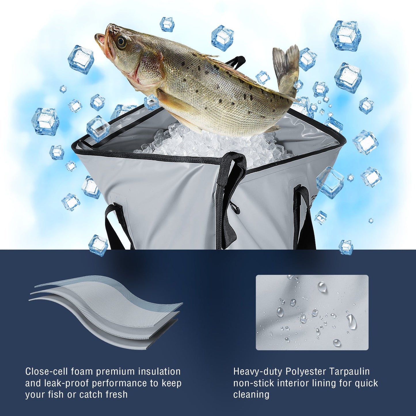 20" Fish & Bait Cooler Bag