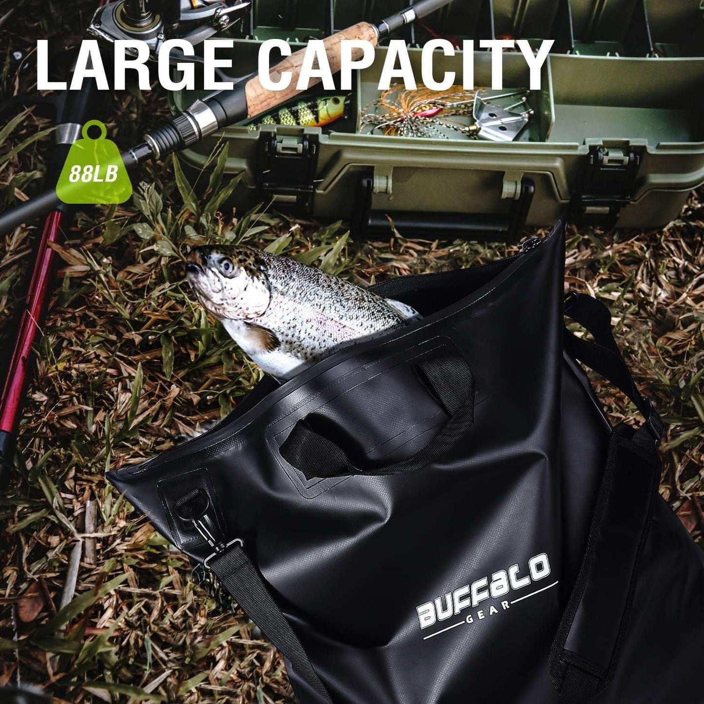 25" Tournament Weigh-In Bag with Mesh Insert