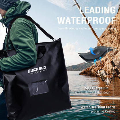 25" Waterproof Fish Bag with Aerator Pocket