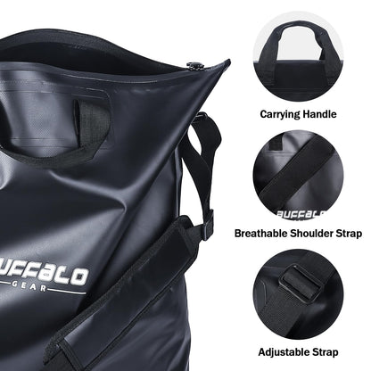 25" Waterproof Fish Bag with Aerator Pocket