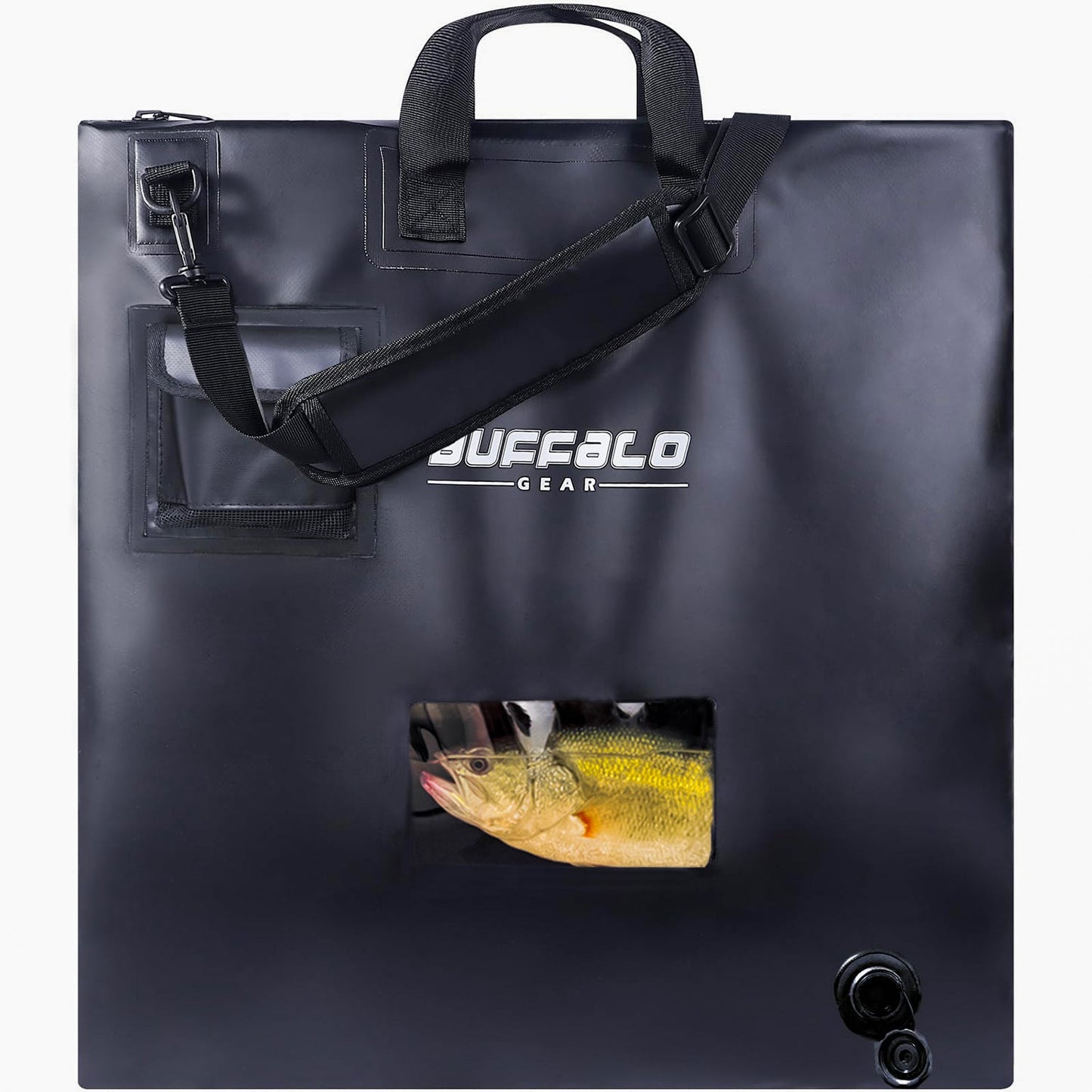 25" Waterproof Fish Bag with Aerator Pocket