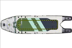 FS1210 FishSUP™ Inflatable Fishing Stand-Up Paddleboard - Watersnake Motor Package