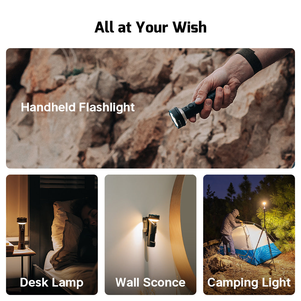 Olight Prowess Rechargeable Flashlight and Camp Light