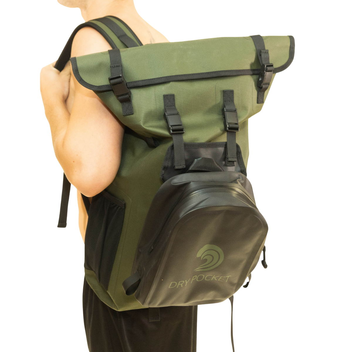 Dry Pocket The Murphy - Waterproof Floating Backpack Dry Bag With Shell Bag