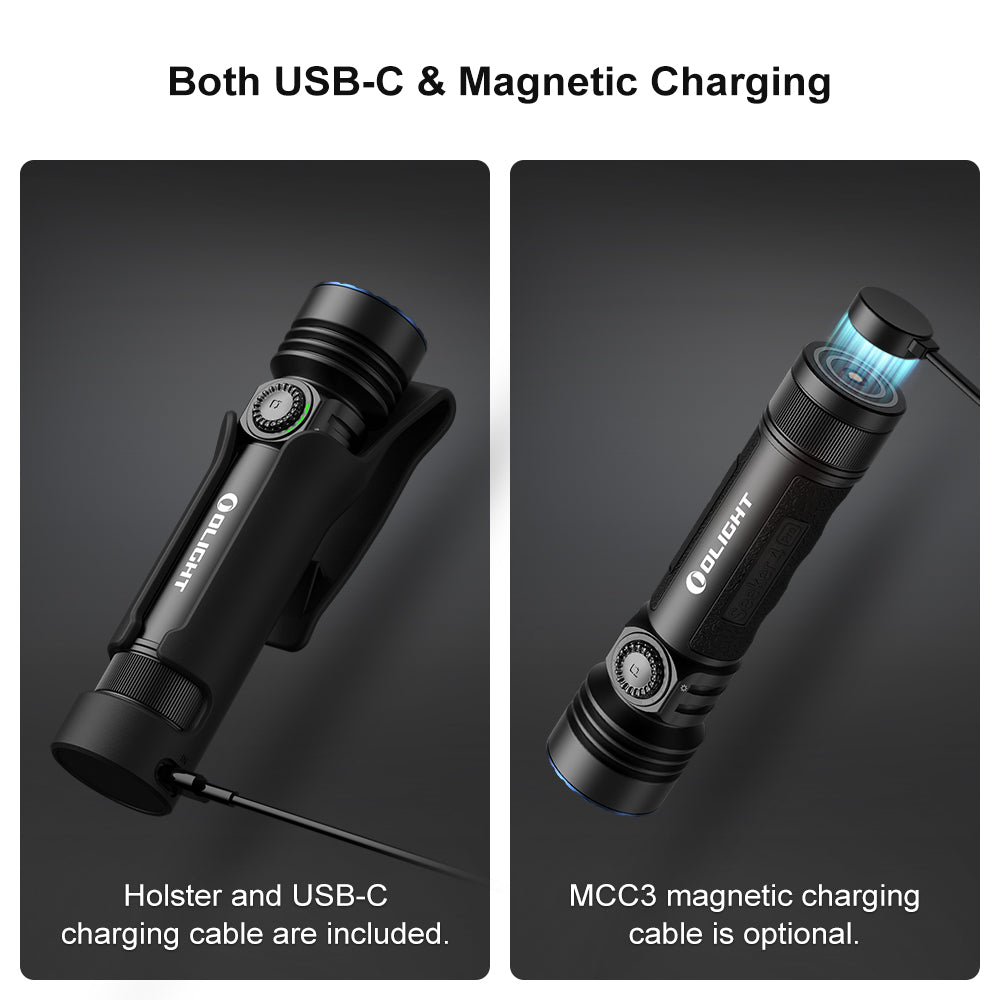 Olight Seeker 4 Pro Rechargeable Flashlight - 4,600 Lumens