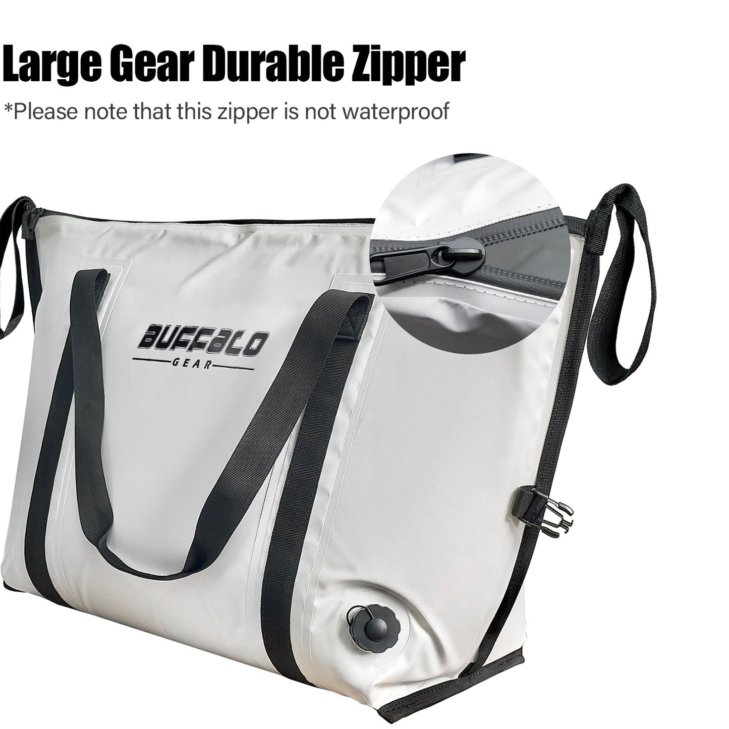 45QT Fish Cooler Bag with Flat Bottom