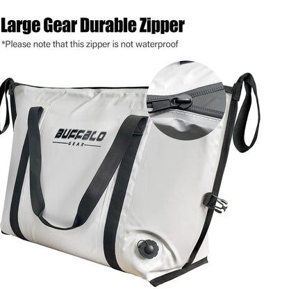 45QT Fish Cooler Bag with Flat Bottom
