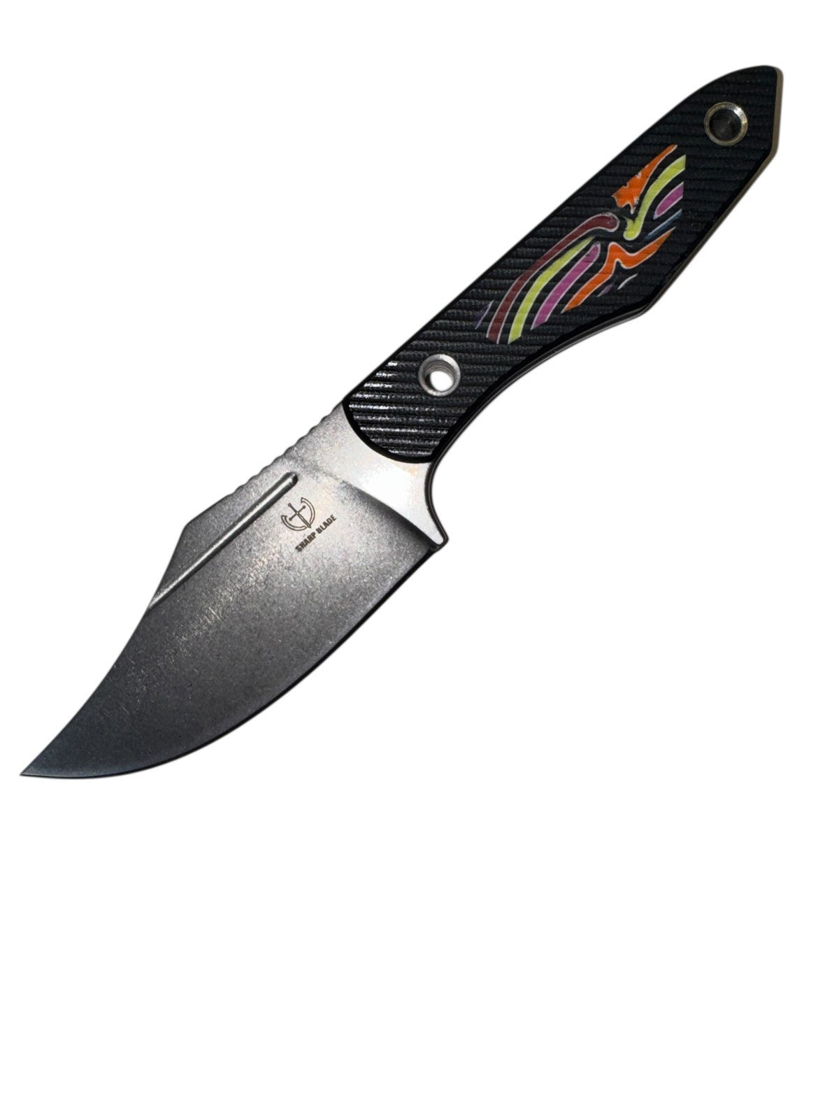 Sharp Blade YF06D Fixed-Blade Hunting Knife with Sheath