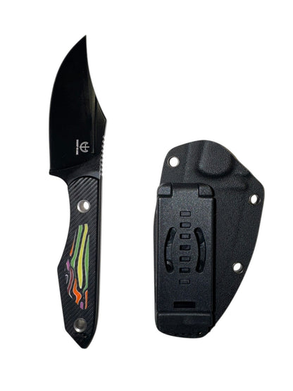 Sharp Blade YF06D Fixed-Blade Hunting Knife with Sheath