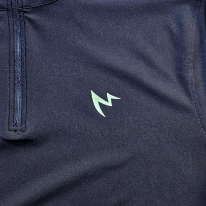 MUCTAC Performance Quarter-Zip Pullover - Black