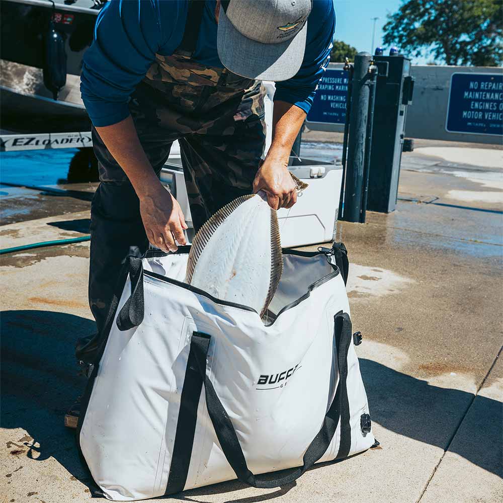 58QT Fish Cooler Bag with Flat Bottom