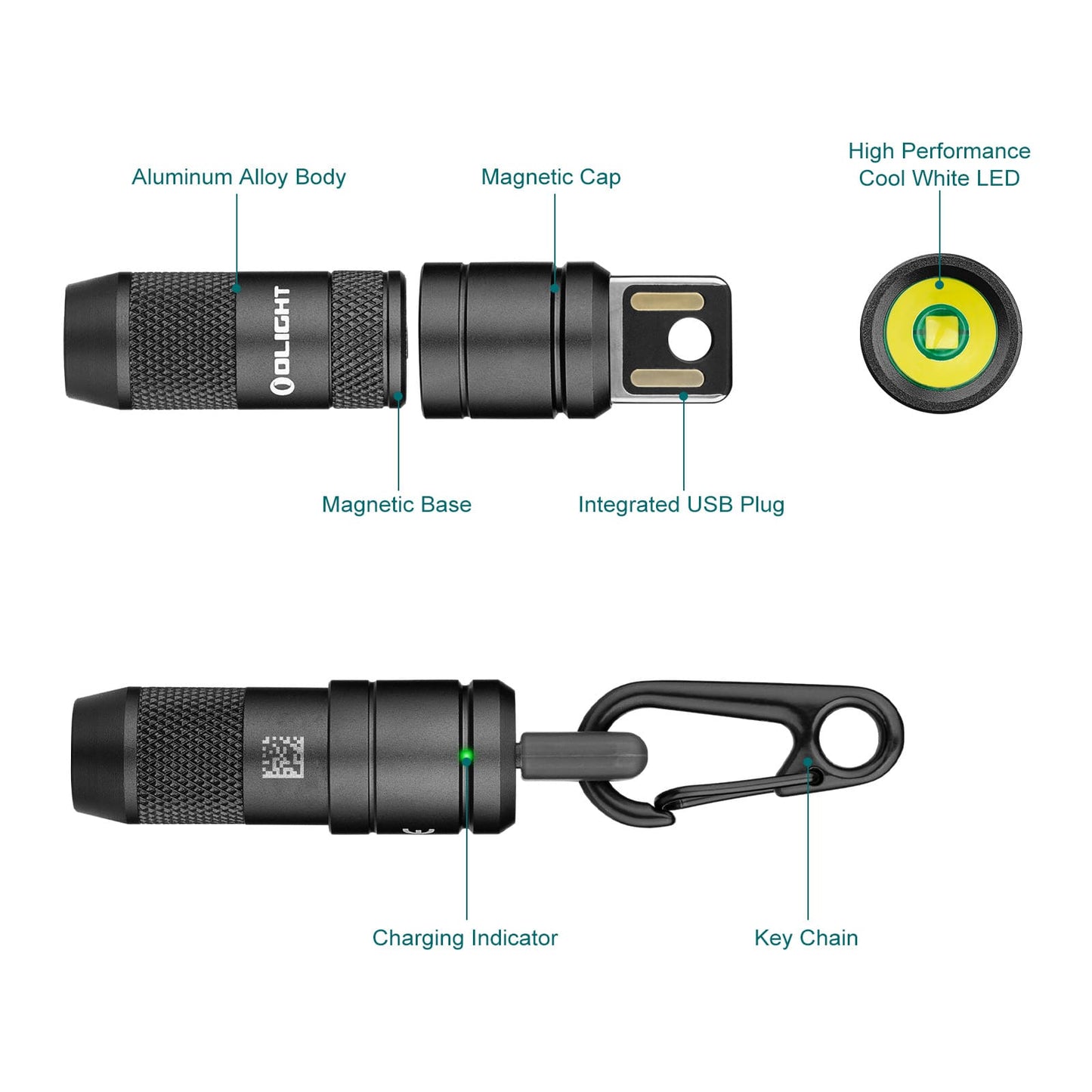 Olight iMini 2 Rechargeable Keychain Flashlight