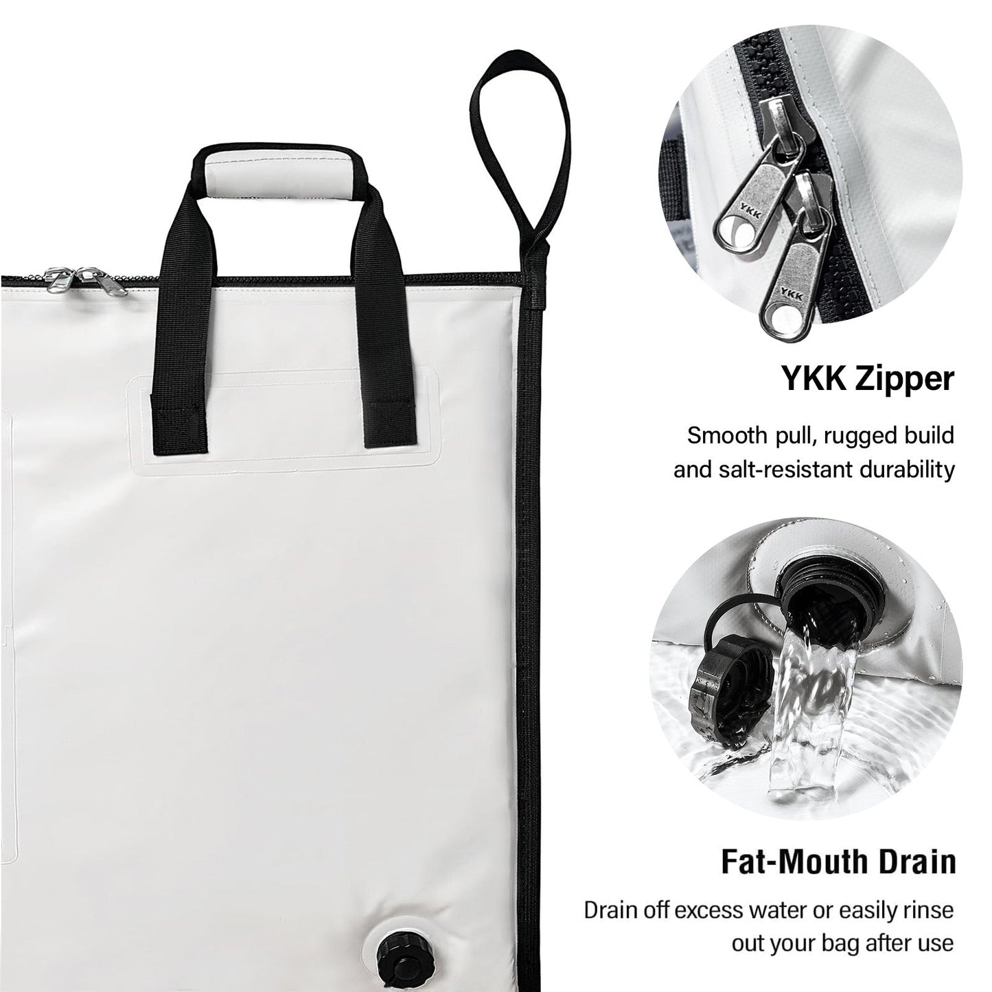 60 x 24 in Fish Cooler Bag with YKK Zipper