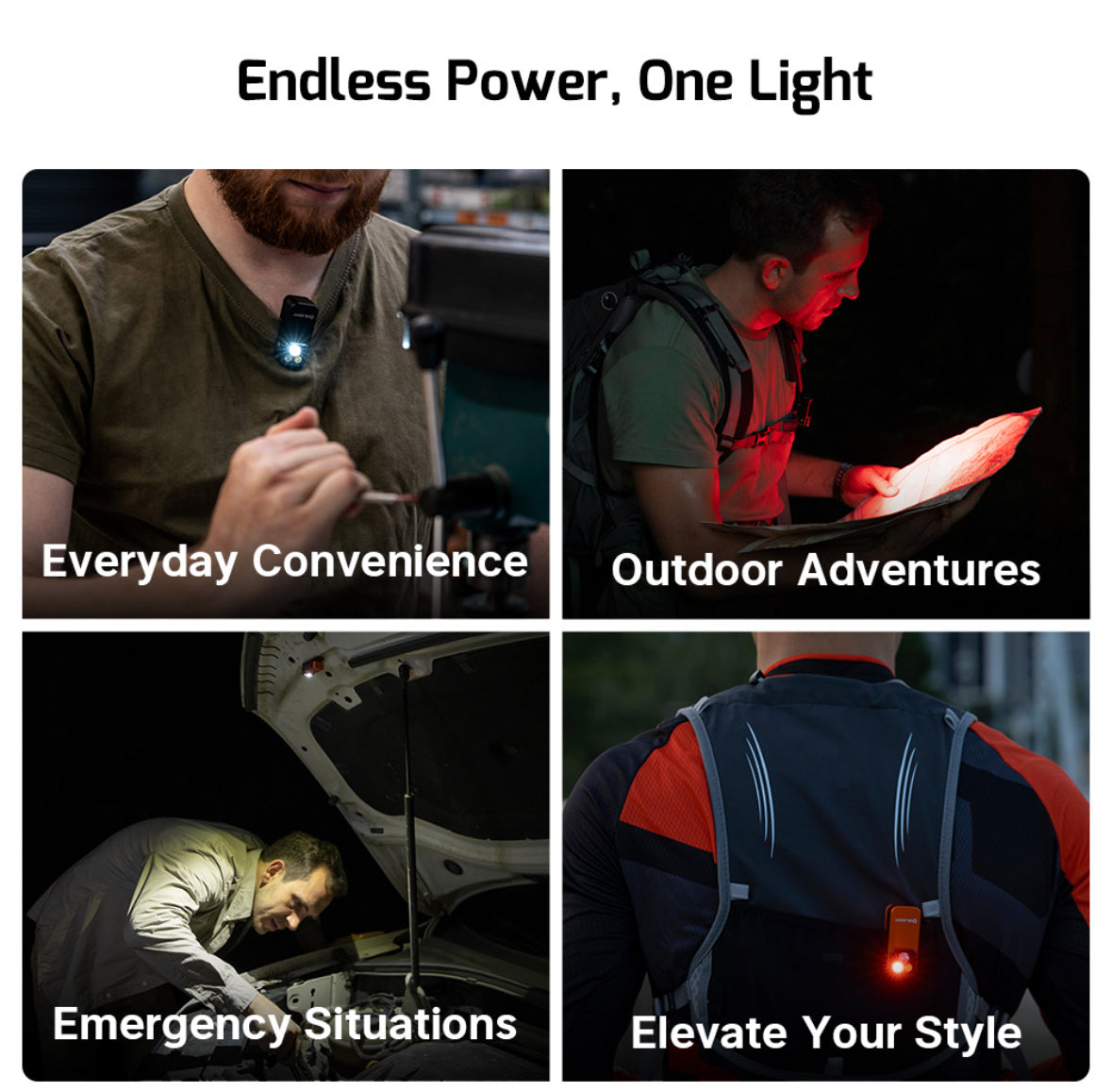 Olight Oclip Pro Rechargeable Clip Light