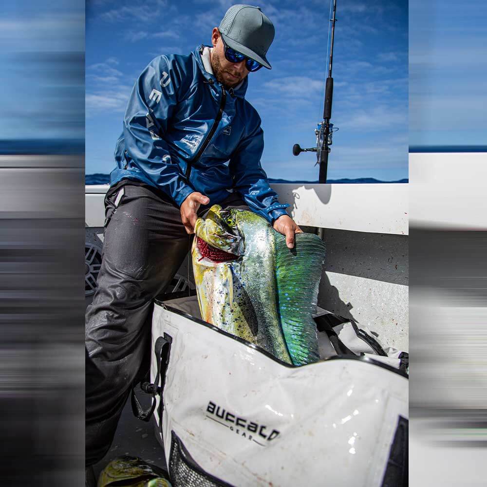 72" × 30" Flat-Bottom Fish Cooler Bag with YKK Zipper