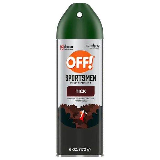 OFF! SPORTSMEN TICK 6 OZ AEROSOL