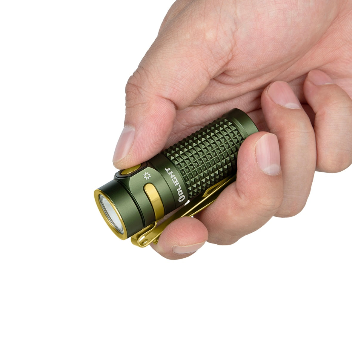 Olight Baton 4 Rechargeable Flashlight with Charging Case