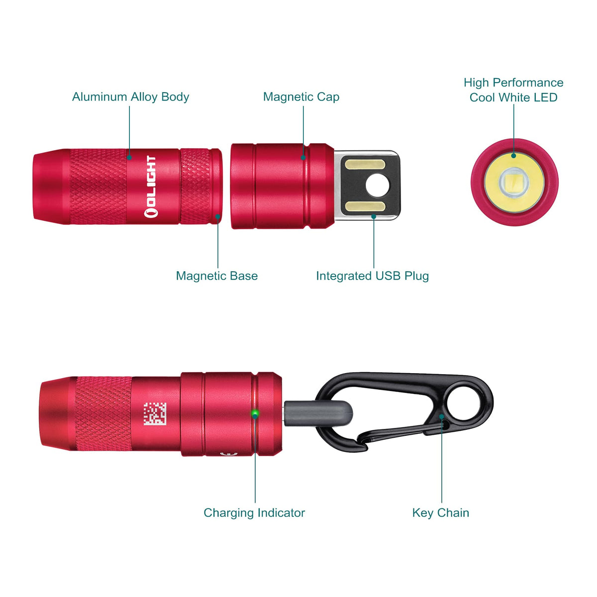 Olight iMini 2 Rechargeable Keychain Flashlight