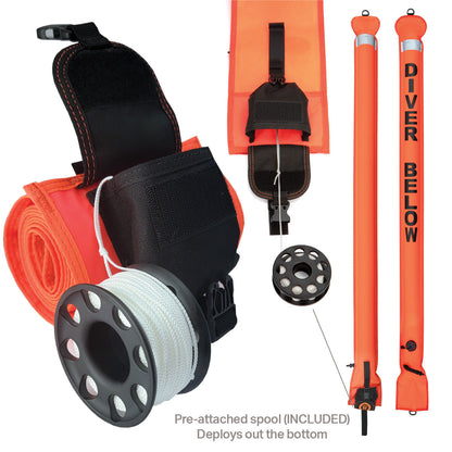 XS Scuba Quick Launch Surface Marker Buoy
