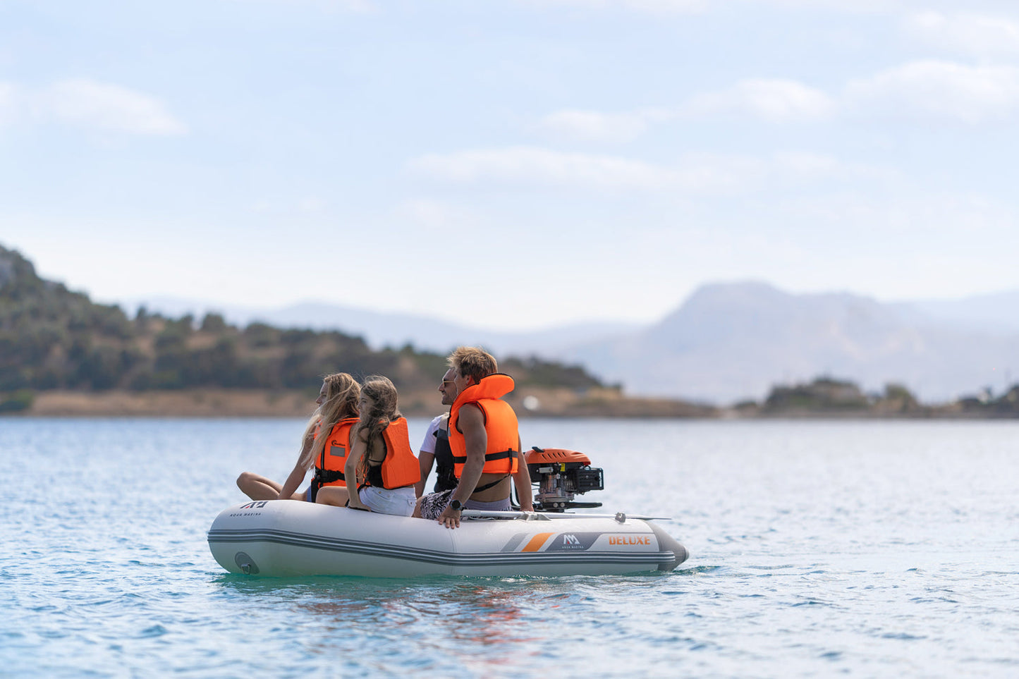 Aqua Marina A-DELUXE 2.77M With Aluminum Deck Inflatable Dinghy