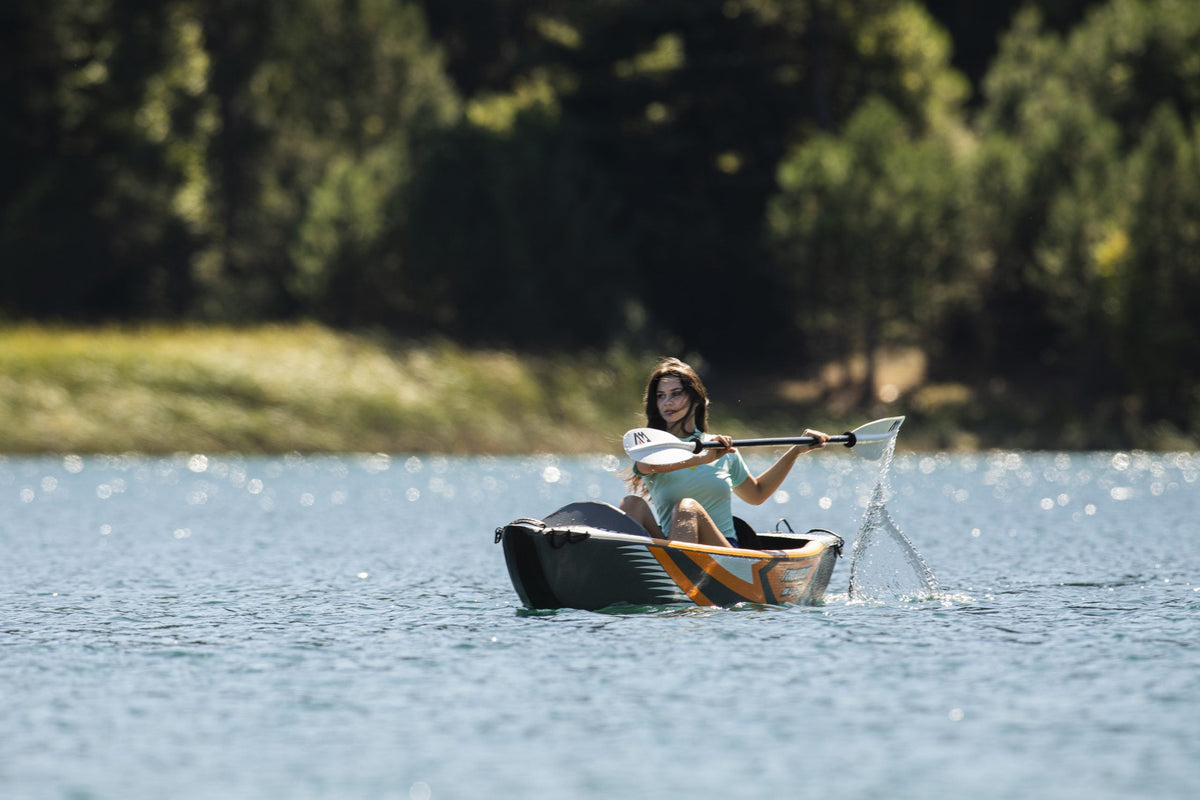 Aqua Marina TOMAHAWK AIR-K 12'4" Inflatable High Pressure Speed Kayak
