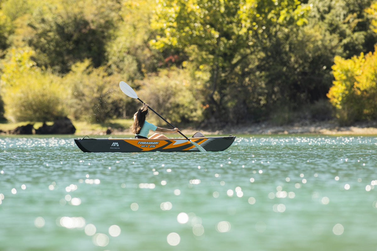 Aqua Marina TOMAHAWK AIR-K 12'4" Inflatable High Pressure Speed Kayak
