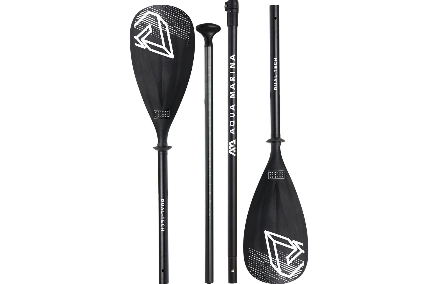 Aqua Marina DUAL-TECH 2-in-1 Aluminum iSUP & Kayak Paddle (3-4 sections)