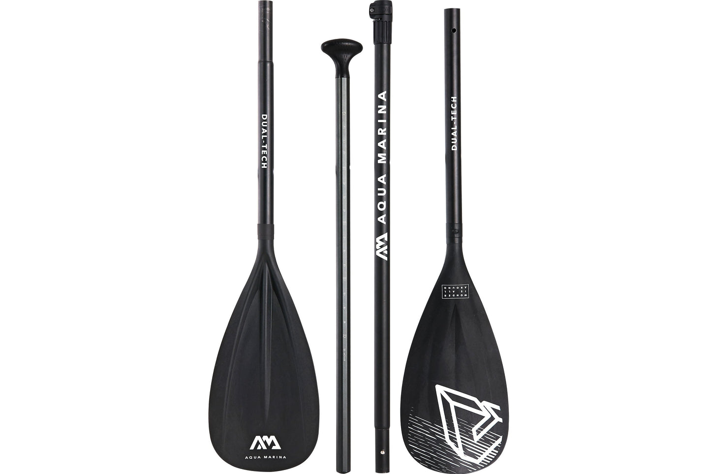 Aqua Marina DUAL-TECH 2-in-1 Aluminum iSUP & Kayak Paddle (3-4 sections)