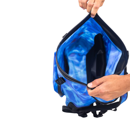 Dry Pocket Waterproof Floating Backpack Dry Bag - Ocean Blue