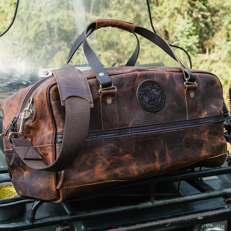 Heritage Leather Weekender Duffel
