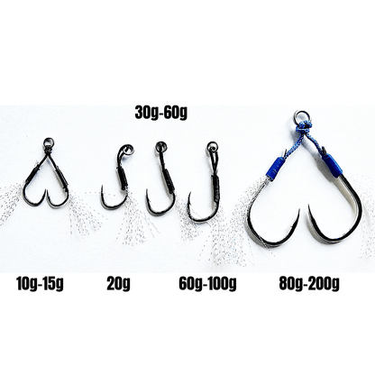 Submission Assist Hooks – BKK Saltwater Slow Pitch Jigging Hooks