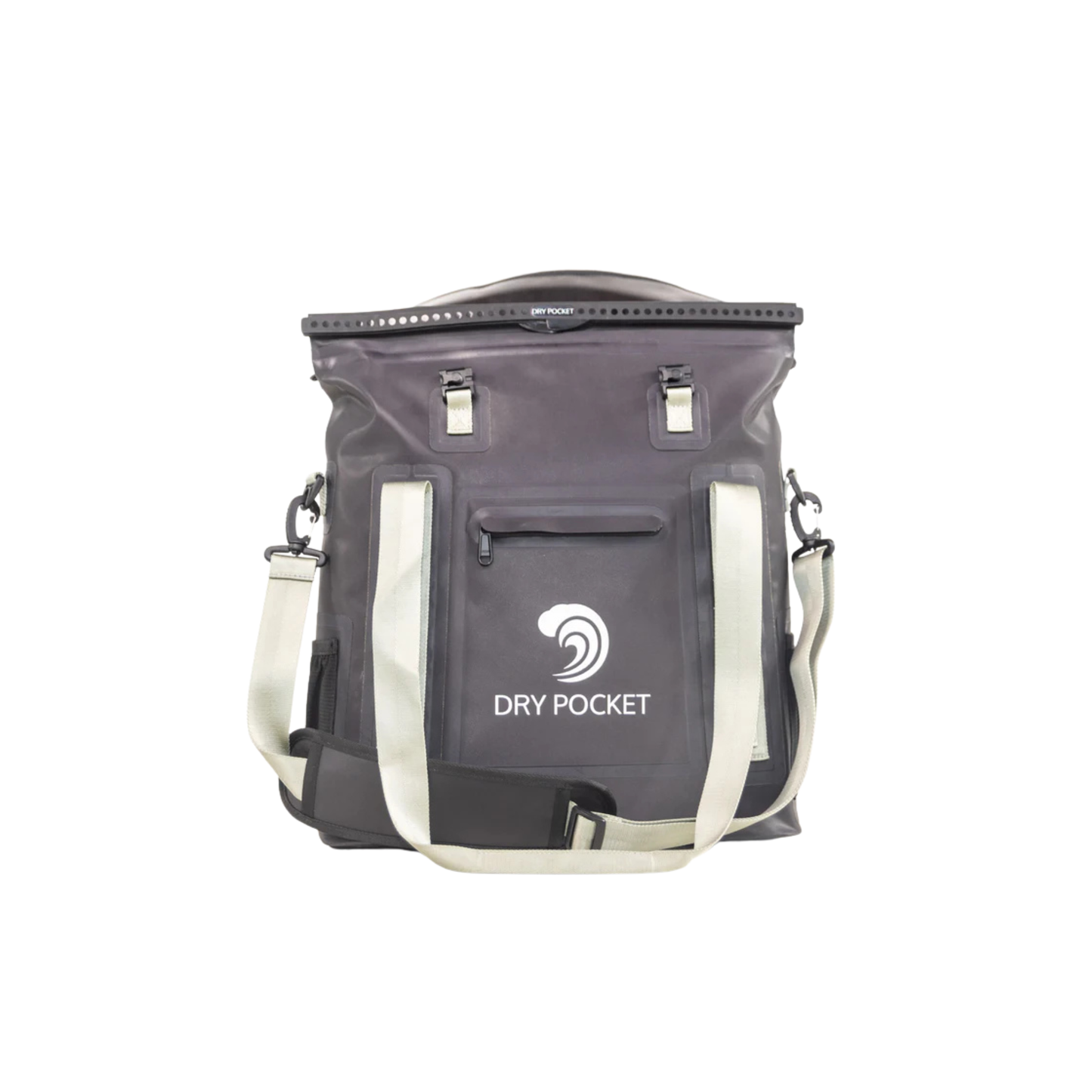 Dry Pocket Waterproof Floating Tote Cooler - Black