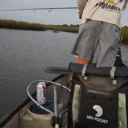 Dry Pocket Waterproof Floating Tote Cooler - Black