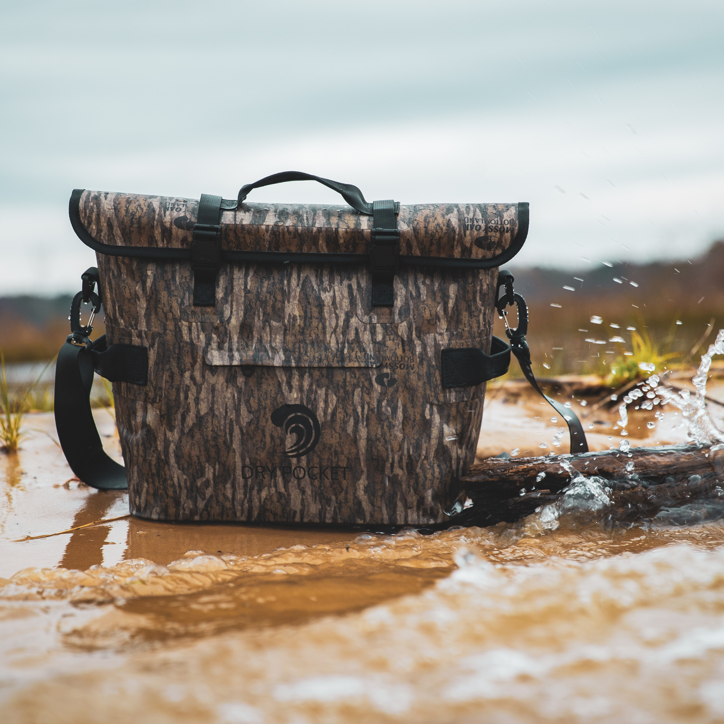 Dry Pocket Waterproof Floating Cooler Bag - Bottomland Camo