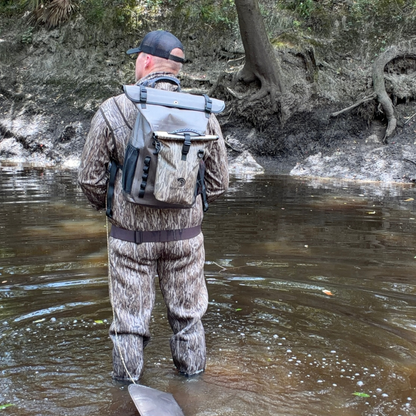 Dry Pocket Waterproof Floating Backpack Dry Bag - Olive Night