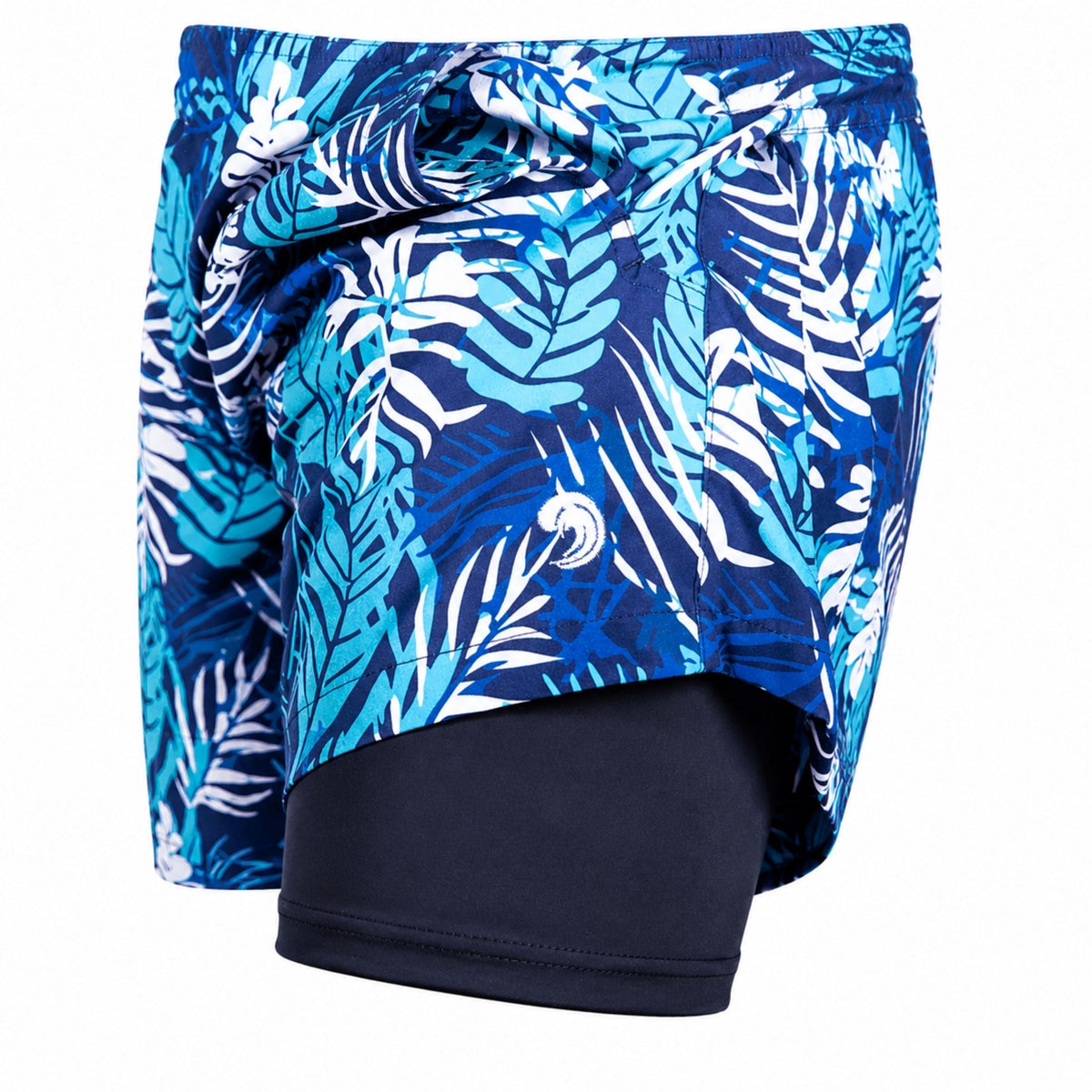 Dry Pocket Caribbean Palms - Swim Shorts with Waterproof Pocket