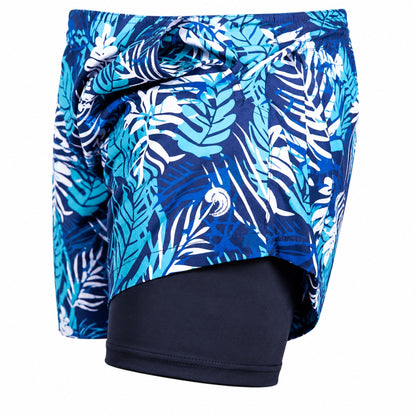 Dry Pocket Caribbean Palms - Swim Shorts with Waterproof Pocket