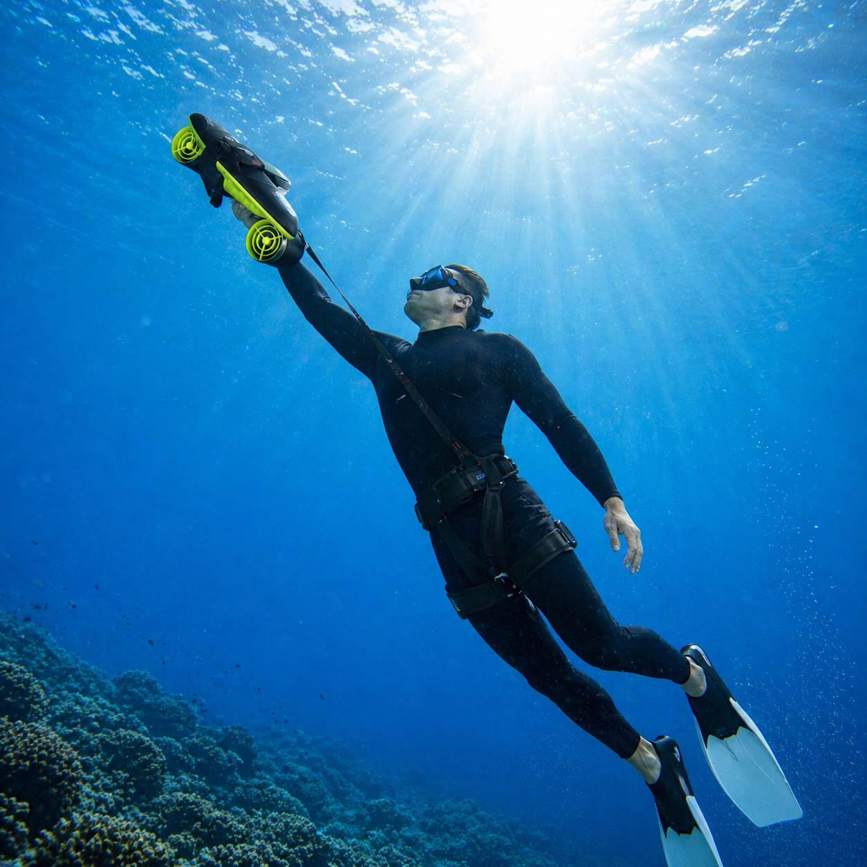 SUBLUE Navbow / Navbow+ / VAPOR / VAPOR Pro Diving Cross Strap