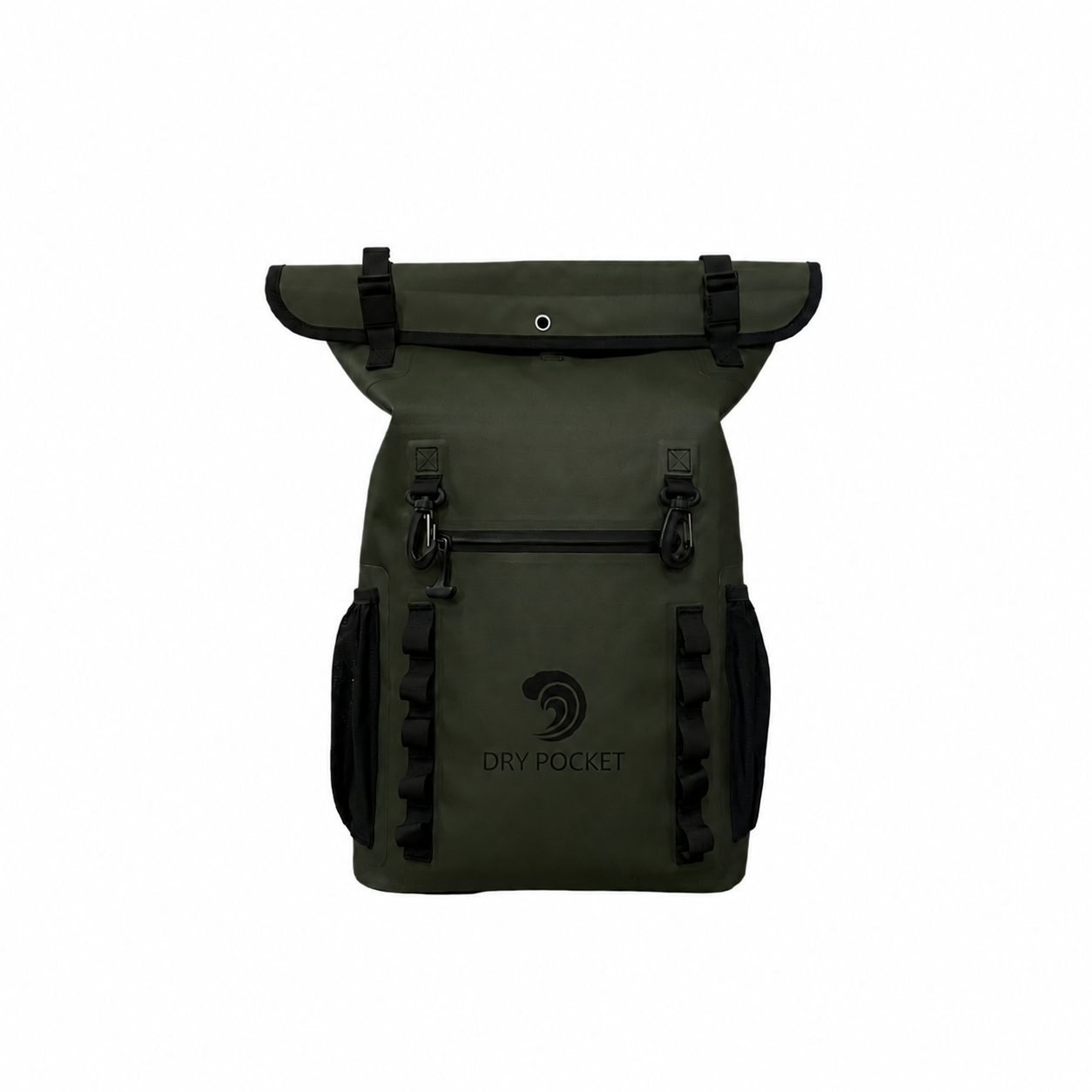 Dry Pocket Waterproof Floating Backpack Dry Bag - Olive Night