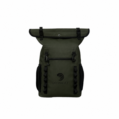 Dry Pocket Waterproof Floating Backpack Dry Bag - Olive Night