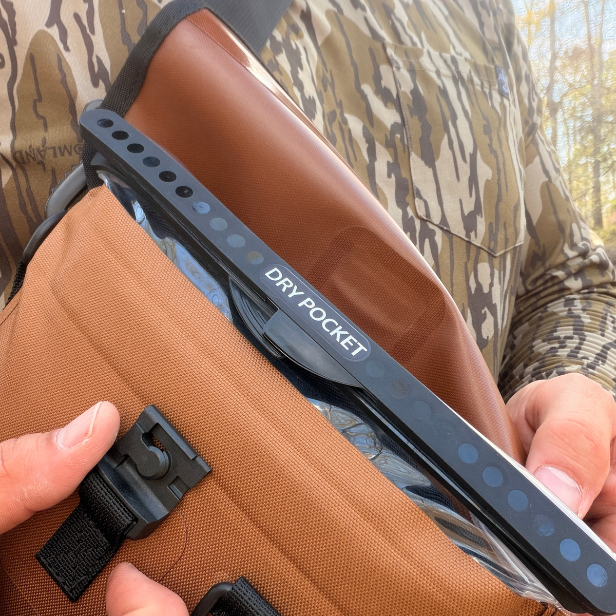 Dry Pocket Waterproof Pistol Storage Bag - Coyote Brown