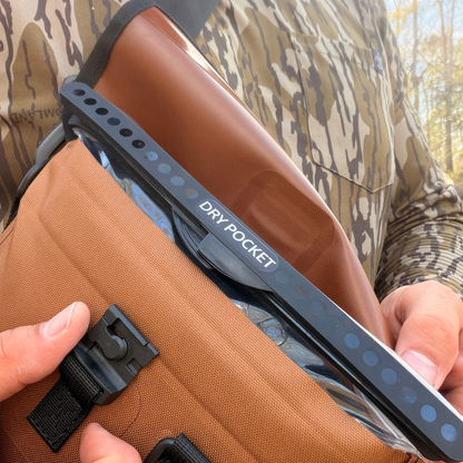 Dry Pocket Waterproof Pistol Storage Bag - Coyote Brown
