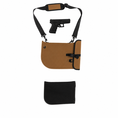 Dry Pocket Waterproof Pistol Storage Bag - Coyote Brown